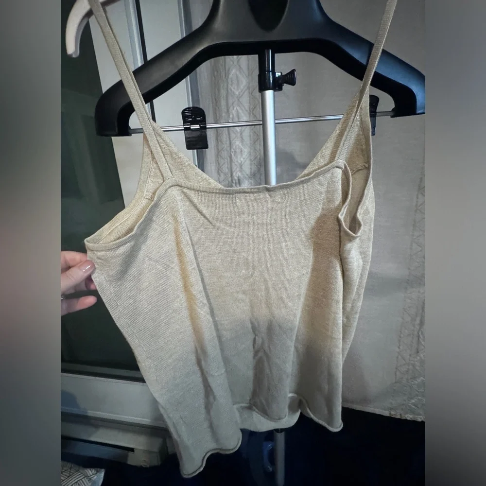 Michael Kors women’s tan or gold, XL, tank top